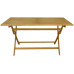 Contini Gartentisch, klappbar, 80 x 140 x 74 cm, Eucalyptus