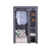 Songmics Regal 110 cm x 175 cm, Grau