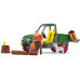 Schleich Spielfigurenset Farm World Waldbauer mit Fahrzeug