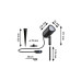 Paulmann Outdoor Gartenspot Plug & Shine Shira, RGBW, 6.5W, Anthrazit