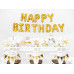 Partydeco Papierservietten Happy Birthday 33 cm x 33 cm, 20 Stück