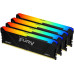 Kingston DDR4-RAM Fury Beast RGB 3200 MHz 4x 8 GB Kingston DDR4-RAM Fury Beast RGB 3200 MHz 4x 8 GB