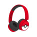 OTL On-Ear-Kopfhörer Pokémon Poké ball Rot; Weiss