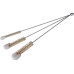 Edi Baur Hahnenputzer Wollkopf Trio Set Nature