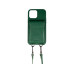 Urbany's Necklace Case Handekette+ iPhone 15 Pro Racing Green
