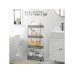 Songmics Nischenwagen 13.5 x 86 x 40 cm, Grau
