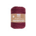 Glorex Wolle Makramee Rope gedreht 85 m x 5 mm, 500g, Bordeaux