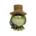 Dameco Dekofigur Frosch mit Hut 12 x 13 x 17.5 cm Dameco Dekofigur Frosch mit Hut 12 x 13 x 17.5 cm