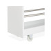 relaxdays Nischenwagen 18 x 83.5 x 59.5 cm, Weiss