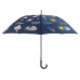 Esschert Design Regenschirm Wetter Blau