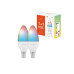 hombli Leuchtmittel E14 (4.5W) RGB + CCT 1+1 Pack