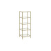 VASAGLE Regal 30 cm x 124.5 cm, Gold