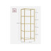 VASAGLE Regal 30 cm x 124.5 cm, Gold