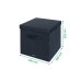 Leitz Faltbox Fabric Dunkelgrau/Grau, 2er Pack Leitz Faltbox Fabric Dunkelgrau/Grau, 2er Pack