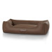 Knuffelwuff Hunde-Bett Sidney Kunstleder XXXL, 155 x 105 cm, Braun