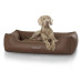 Knuffelwuff Hunde-Bett Sidney Kunstleder XXXL, 155 x 105 cm, Braun