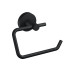 tesa Toilettenpapierhalter ohne Deckel, Moon Black, Schwarz