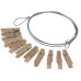 COCON Fotoseil mit 10 Holzklammern COCON Fotoseil mit 10 Holzklammern