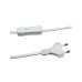 relaxdays Tischlampe Sterne Grau