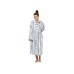Dock & Bay Bademantel Waffle Storm Cloud Blau/Weiss