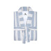 Dock & Bay Bademantel Waffle Storm Cloud Blau/Weiss