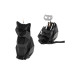 54Celsius Kerze PyroPet Cat Kisa 54Celsius, Schwarz