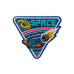 Mono-Quick Aufbügelbild Midi Space 1 Stück