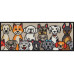 Salonlöwe Fussmatte Dog People 50 cm x 75 cm Salonlöwe Fussmatte Dog People 50 cm x 75 cm