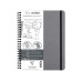 Clairefontaine Notizbuch AgeBag A5+, dotted, Grau