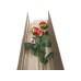 CHALET Kunstblume Rosenbouqet 87 cm, Rot/Gelb