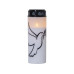 Star Trading LED Grabkerze Taube, Ø 7.5 x 20.5 cm, Weiss