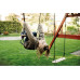 small foot Trapezschaukel mit Turnringen «Black Line»
