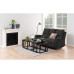 AC Design Couchtisch Cornus 3-er Set, Schwarz