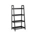 AC Design Regal Wally 63 x 40 x 130 cm, Schwarz