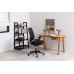 AC Design Regal Wally 63 x 40 x 130 cm, Schwarz