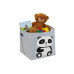 relaxdays Spielzeugkorb Panda relaxdays Spielzeugkorb Panda