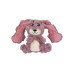 Kong Scrumplez Bunny M, 28 x 7 x 20 cm, rosa