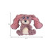 Kong Scrumplez Bunny M, 28 x 7 x 20 cm, rosa