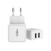 Ansmann USB-Wandladegerät Home Charger HC212, 12W, 2x USB, Weiss
