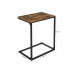 VASAGLE Beistelltisch 55 x 35 x 66 cm, Braun/Schwarz VASAGLE Beistelltisch 55 x 35 x 66 cm, Braun/Schwarz