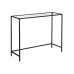 VASAGLE Konsolentisch 100 x 35 x 80 cm, Schwarz