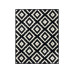 Hanse Home Teppich Diamond 120 cm x 170 cm, Schwarz/Weiss