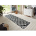 Hanse Home Teppich Diamond 120 cm x 170 cm, Schwarz/Weiss
