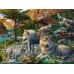 Ravensburger Puzzle Wolfsrudel im Frühlingserwachen Ravensburger Puzzle Wolfsrudel im Frühlingserwachen