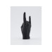 Mandatus Kerze You Rock Candle Hand, Schwarz