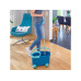 Leifheit Bodenwischer-Set Twist Disc Mop mit Rollwagen