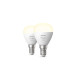 Philips Hue Leuchtmittel White, 5.7 W, E14, Luster, 2 Stück, Bluetooth