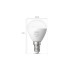 Philips Hue Leuchtmittel White, 5.7 W, E14, Luster, 2 Stück, Bluetooth