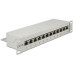Delock Netzwerkpanel 12 Port 10 Cat.6 LSA Grau