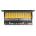 Delock Netzwerkpanel 12 Port 10 Cat.6 LSA Grau